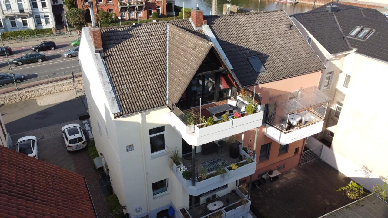 Ferienwohnung Brückenkopf OG Hamelin Exterior foto